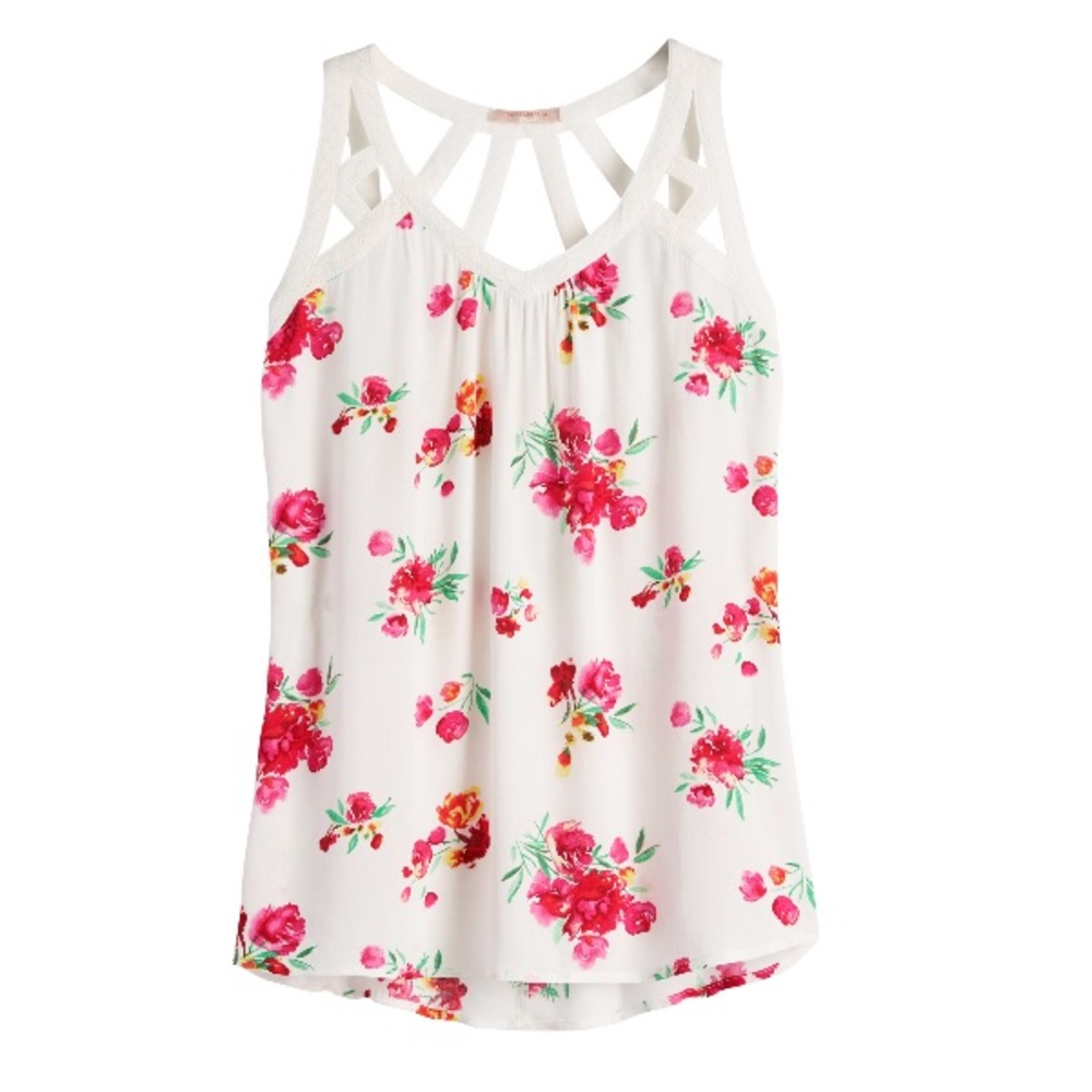 Skies Are Blue - Atilo Cut Out Detail Top